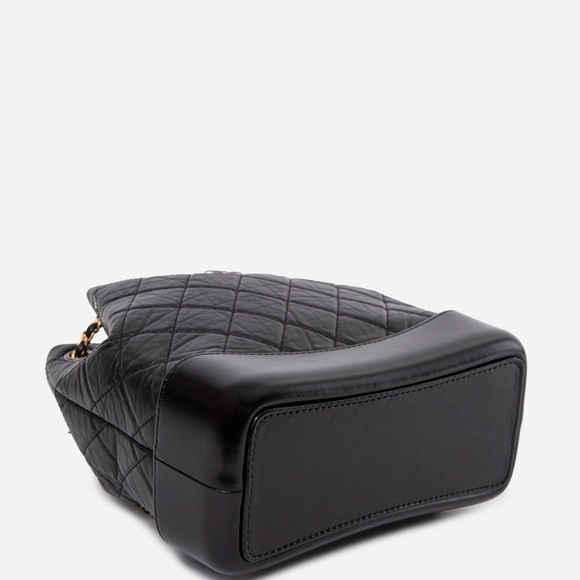 Pre-Owned CHANEL Black Quilted Gabrielle Backpack - Picture 3 of 3